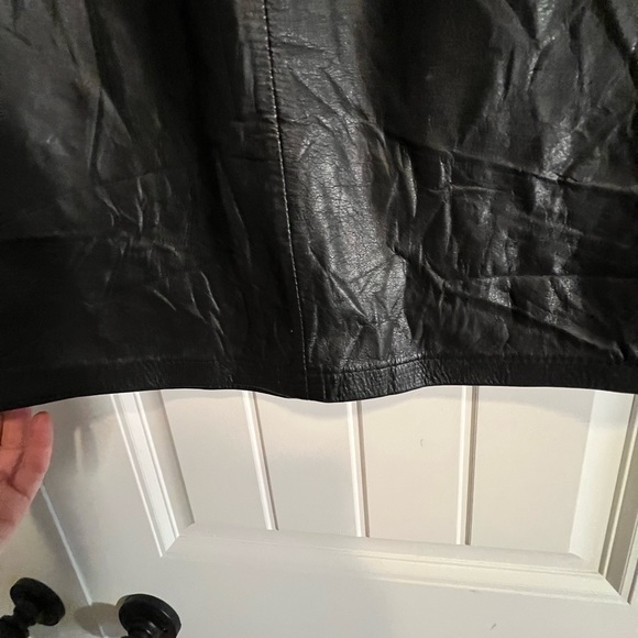 Jacqueline Ferrar vintage leather skirt - Picture 3 of 5
